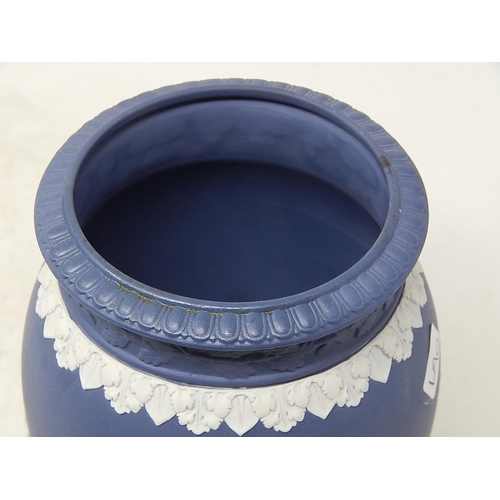 690 - Wedgwood Blue Vase