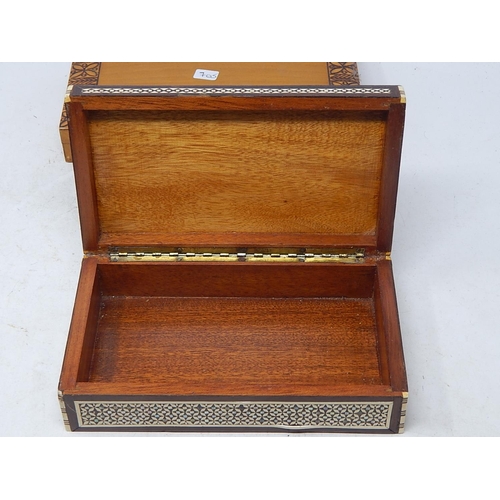 705 - X2 Cigar/Cigarette Boxes