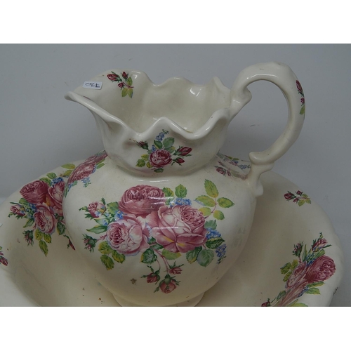 730 - Large Bowl/Jug Set