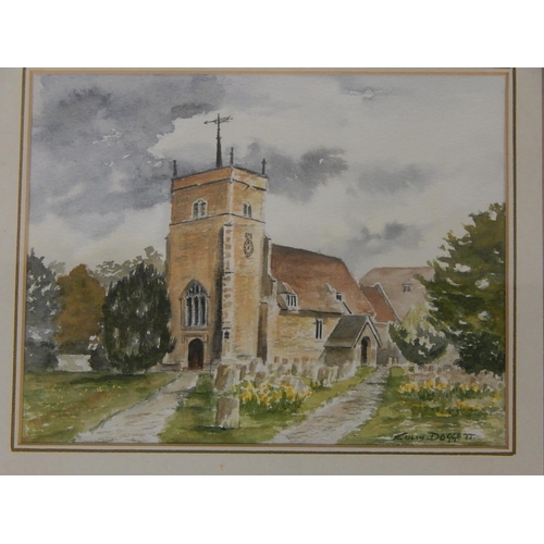 742 - Framed Watercolour by Colin Doggett