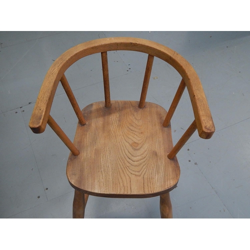 761 - Childs wooden high seat