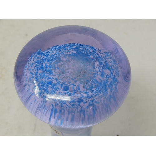 782 - Small Blue Pose Vase (Glass)