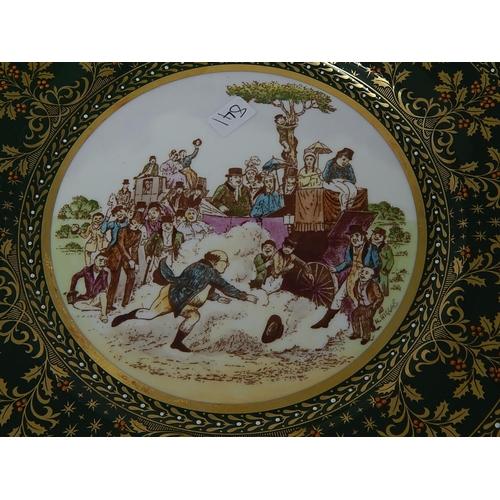 841 - Charles Dickens Christmas Plate