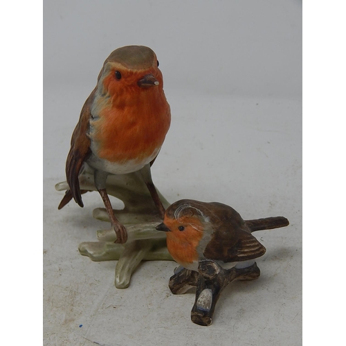 858 - X2 Robin Figures Including Goebel