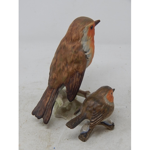 858 - X2 Robin Figures Including Goebel