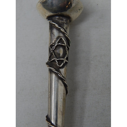 209 - Torah Pointer Marked 1873: Measures 18.3cm