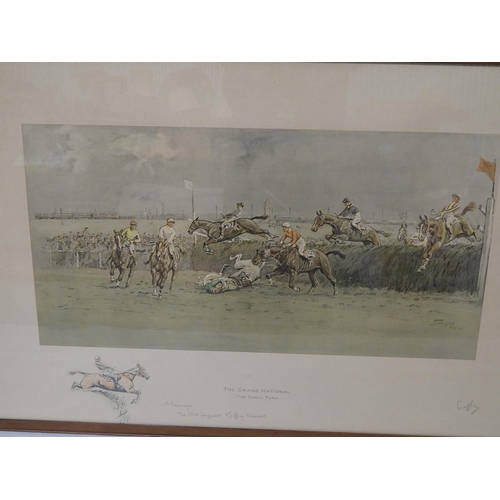 304 - Snaffles: Charles Johnson Payne 1884-1967: Signed Framed & Glazed Print: 