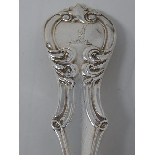 257 - Large Victorian Silver Sauce Ladle: Hallmarked London 1847 by Hayne & Carter: Length 18cm: Weight 82... 