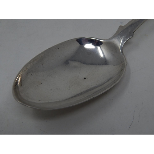 263 - Provincial Silver: C19th Scottish Silver Tablespoon: Hallmarked by Rettie Middleton of Aberdeen: Len... 