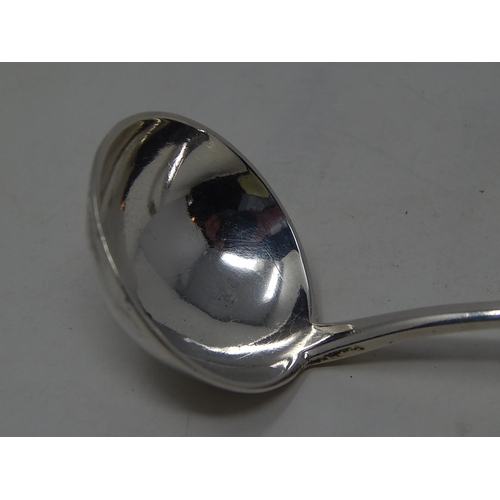 264 - Provincial Silver: George III Scottish Silver Toddy Ladle by Robert Keay of Perth c.1790: Length 15c... 