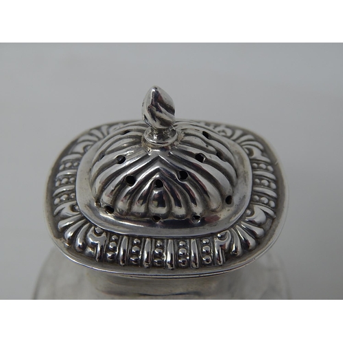 195 - Late Victorian Large Silver Pepperette: Hallmarked Birmingham 1901 by Minshull & Latimer. Weight 50.... 