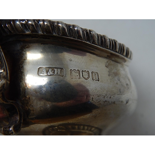 189 - Edwardian Silver Sauce Boat: Hallmarked London 1908 by Alston's & Hallam: Weight 287g