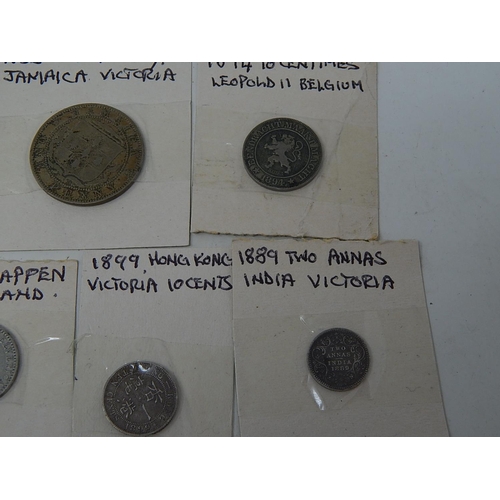 71 - 7 x C19th Silver World Coins