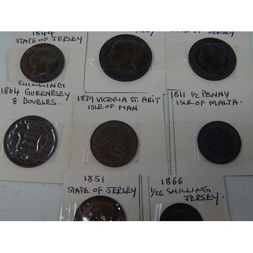 76 - 8 x C19th World Coins, All Written Up.