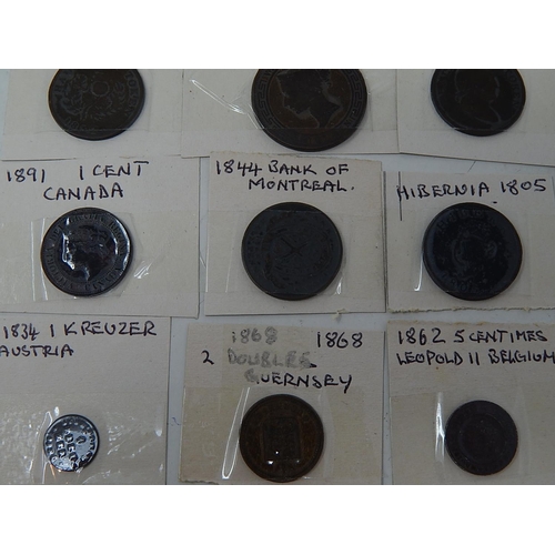 77 - 9 x C19th World Coins, All Written Up.