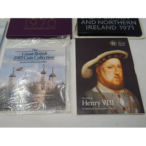 61 - 1983 Royal Mint Coin Collection (2), Coinage of Great Britain & Northern Ireland Coin Sets 1970 (2) ... 