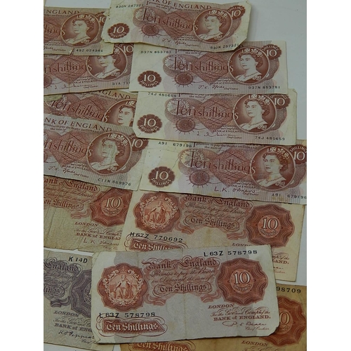 107 - Bank of England 10-/- Notes (19)