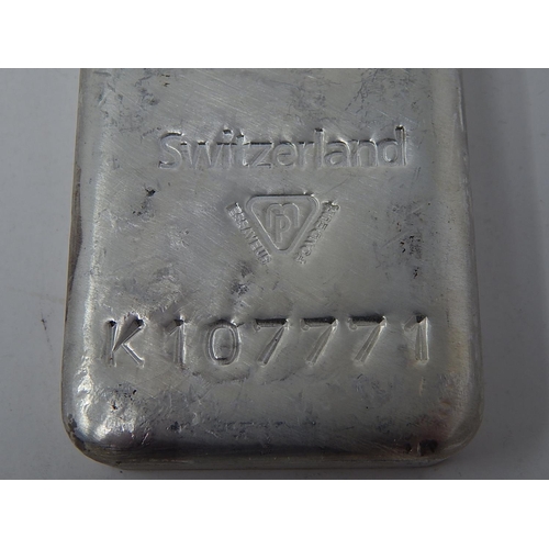 121 - METALOR 1 Kilo .999 Silver Bullion Bar