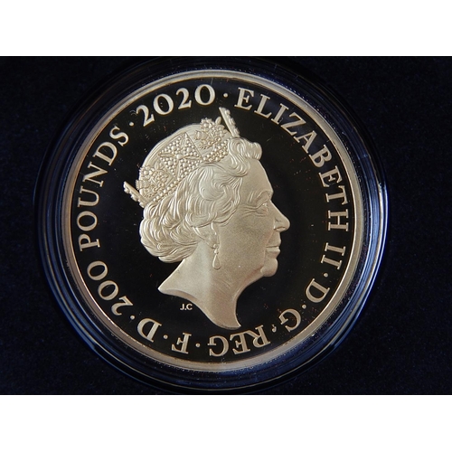 89C - James Bond Pay Attention 007 £200 2 Ounce Gold Rarity is the second issue of a series of three relea... 