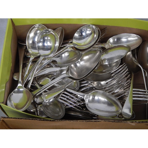 198 - Large Quantity of Good Quality Silver Plated Flatware.