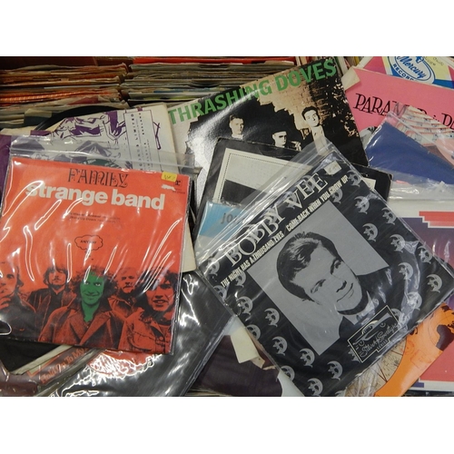 351 - Records: A Box containing a very large quantity of 1960's, 70's & 80's singles