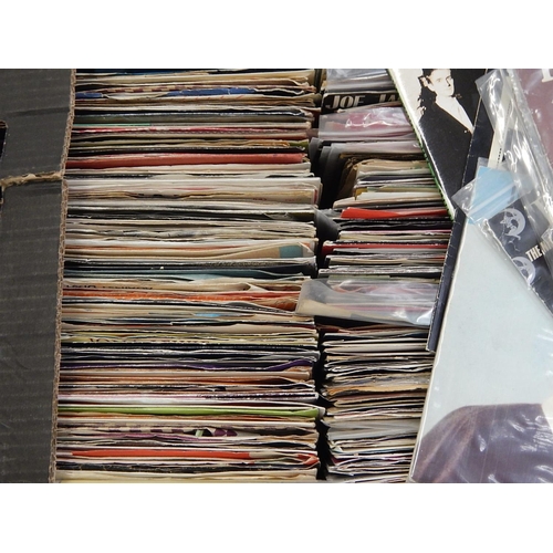 351 - Records: A Box containing a very large quantity of 1960's, 70's & 80's singles