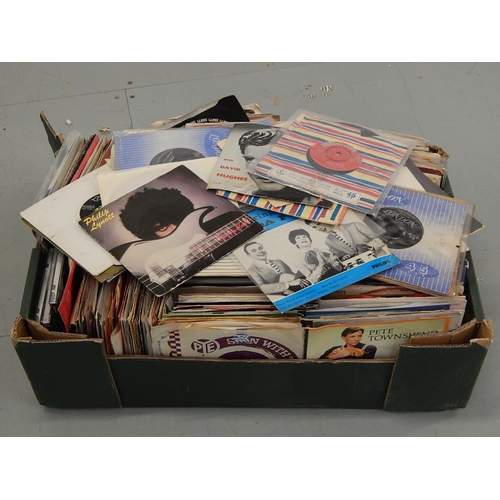 352 - Records: A Box containing a very large quantity of 1960's, 70's & 80's singles