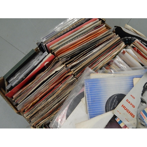 352 - Records: A Box containing a very large quantity of 1960's, 70's & 80's singles