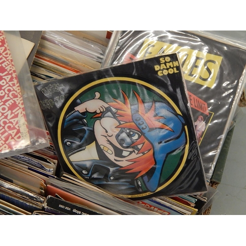 352 - Records: A Box containing a very large quantity of 1960's, 70's & 80's singles