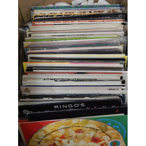 353 - Records: A Box containing a large quantity of 1960's, 70's & 80's LP's