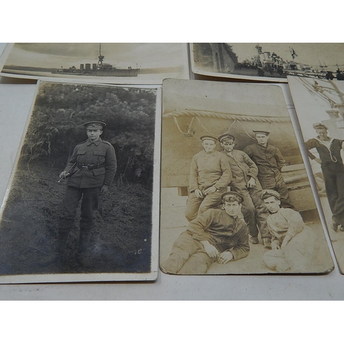 363 - WWI Military & Naval Postcards: Unused.