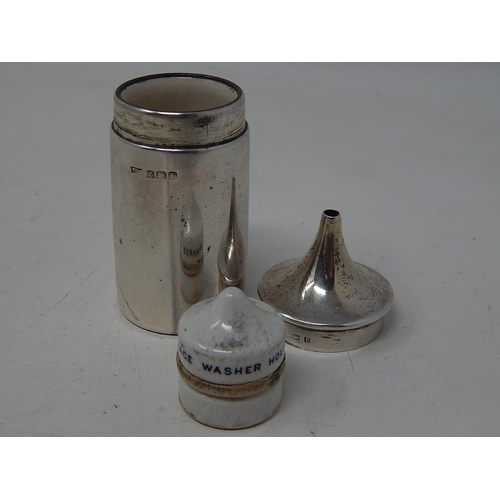 200 - Unusual Silver Cased Sauce Dispenser 