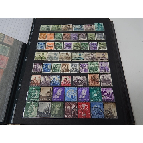 370 - Stockbook of early/modern with overprints World Stamps