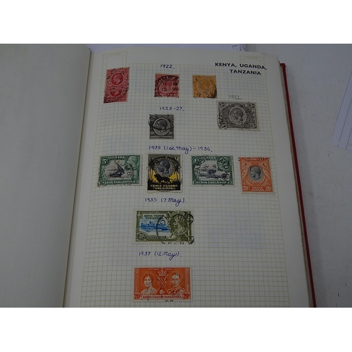 372 - Old School York Stamp Album with High Catalogue Value: Examples including 1883 Stamps, All British C... 