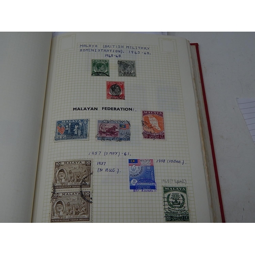 372 - Old School York Stamp Album with High Catalogue Value: Examples including 1883 Stamps, All British C... 