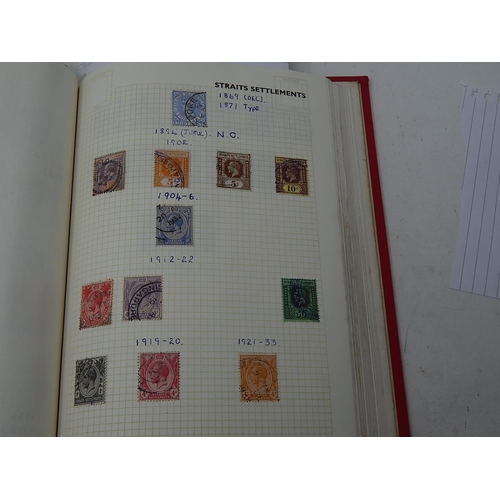 372 - Old School York Stamp Album with High Catalogue Value: Examples including 1883 Stamps, All British C... 