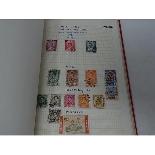 373 - Old School York Stamp Album: Nice Examples of Asia, America & Africa, all hinged