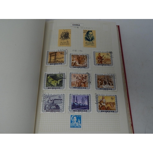 373 - Old School York Stamp Album: Nice Examples of Asia, America & Africa, all hinged