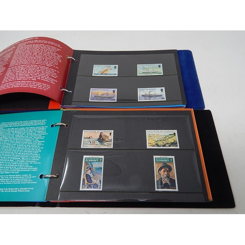 365 - Two Official Guernsey Post Office MNH Stamp Albums