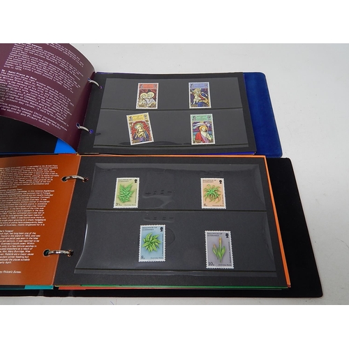 365 - Two Official Guernsey Post Office MNH Stamp Albums