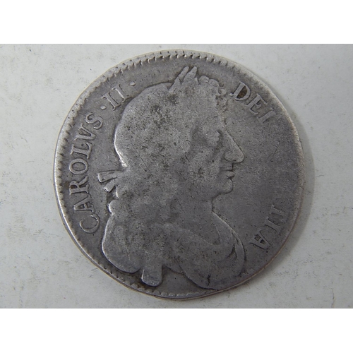 120B - Charles II Halfcrown 1679 S3367 Fair to Fine