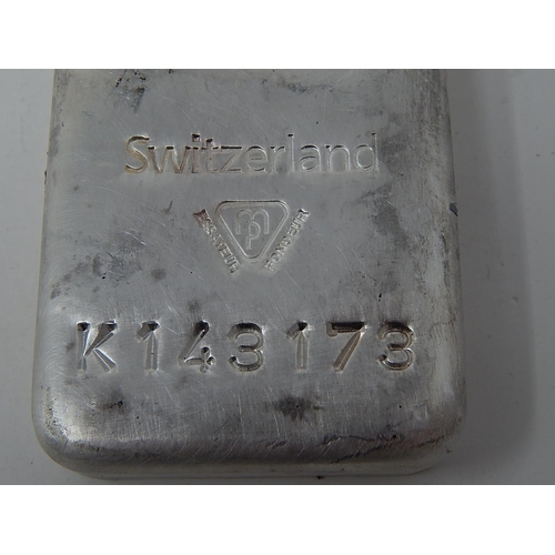 155E - METALOR 1 Kilo .999 Silver Bullion Bar