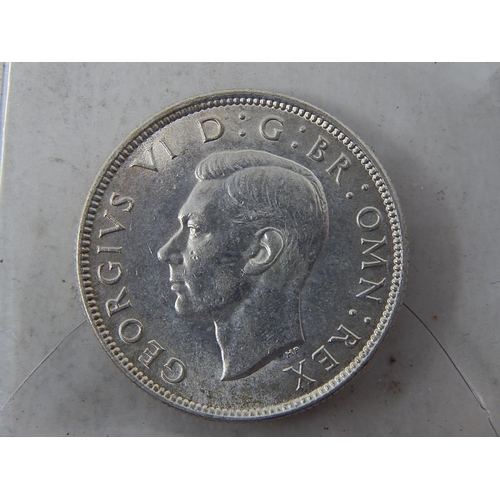 154E - 10 x George VI Silver Florins (Two Shillings) 1943/44/45