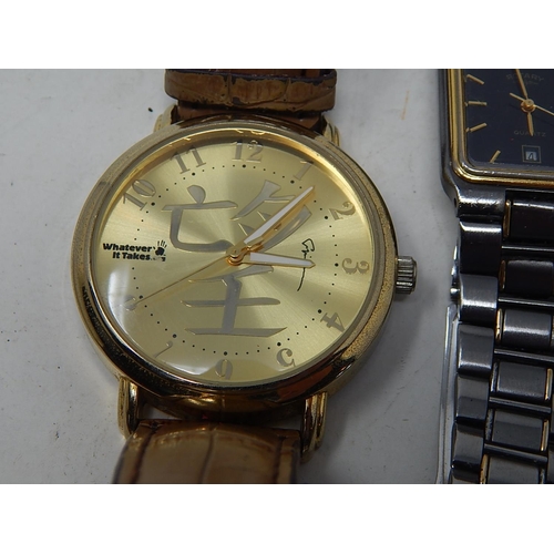 224 - 8 x Gentleman's Vintage Wristwatches Including Omega, Rotary, Seiko, Pulsar etc together with a Red ... 