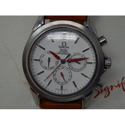 224 - 8 x Gentleman's Vintage Wristwatches Including Omega, Rotary, Seiko, Pulsar etc together with a Red ... 