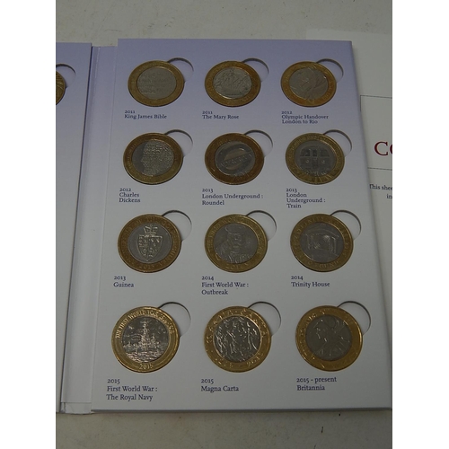 67 - GB Coin Hunt UK £2 Coin Collection album containing 37 x £2 Commemorative coins