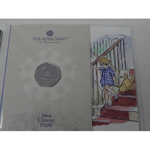 127 - Royal Mint Experience I struck theis 50p coin dated 2019(2); Pride of England 2019 £5; Royal  Mint E... 