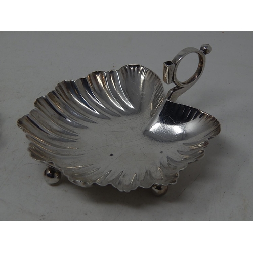 158 - Victorian Pair of Mappin and Webb Hallmarked Silver dishes weight 150g Hallmarked Sheffield 1895/6