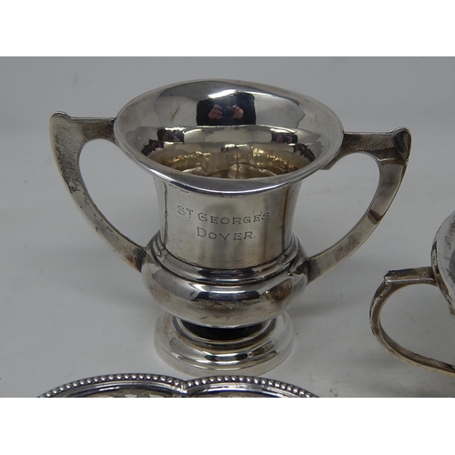 169 - Four Victorian & Later Hallmarked Silver Items: Various Dates & Makers: Combined weight 300g