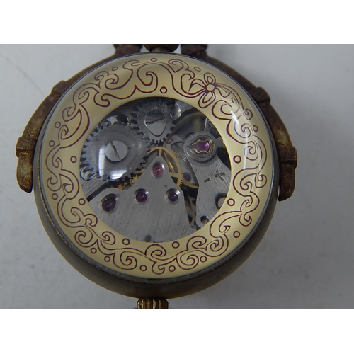 260 - Pendant Ball Clock with Tassle: Working when catalogued.